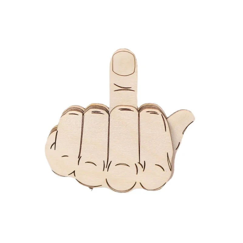 Middle Finger Brooch