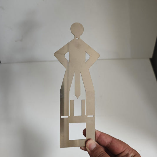 Outdoor Human-shaped Barbecue Sausage Rack Decoration