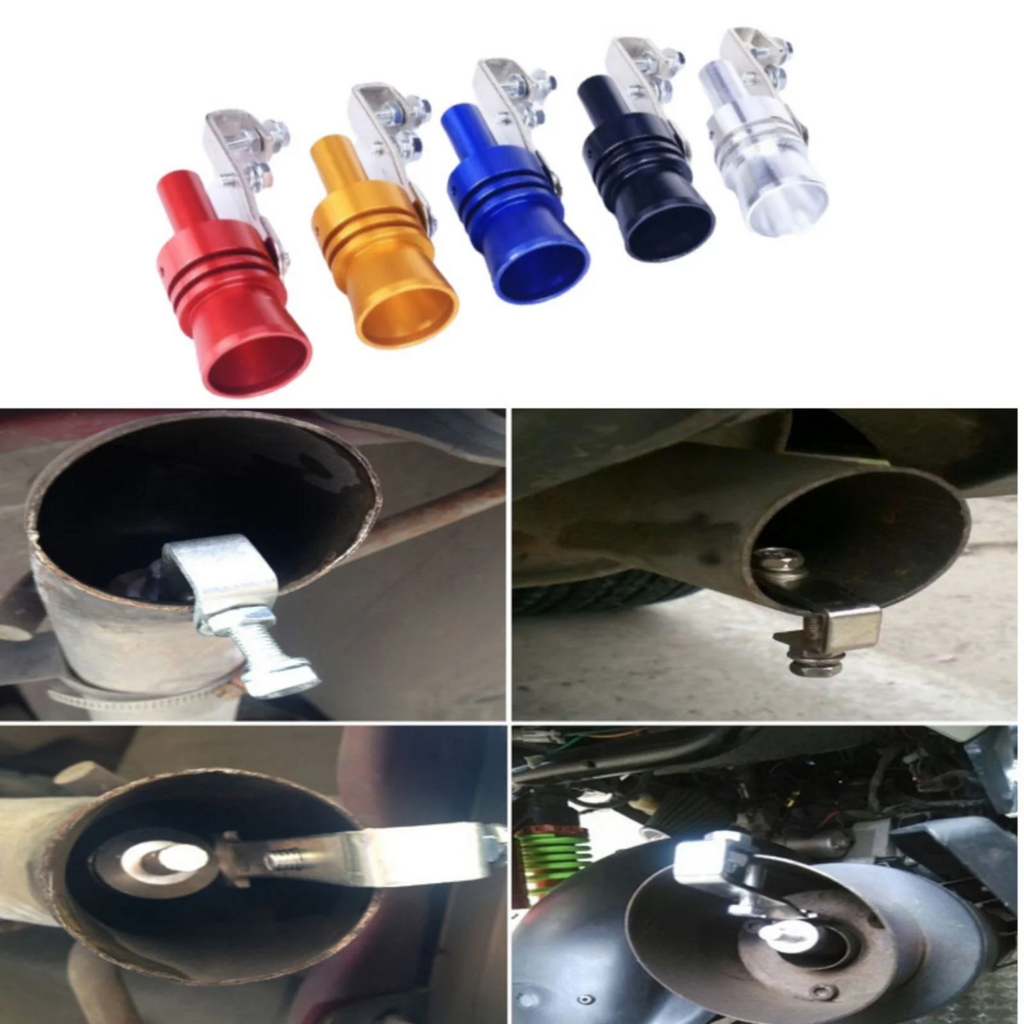 Turbo Muffler 4pc（S-XL）