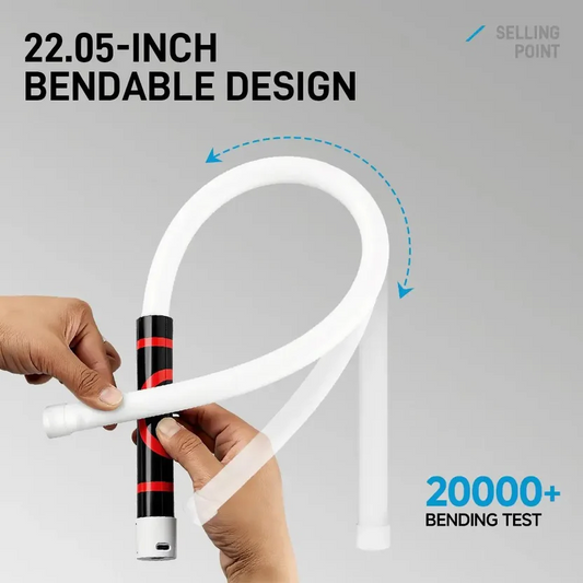 Flexible LED lights for auto repair and maintenance