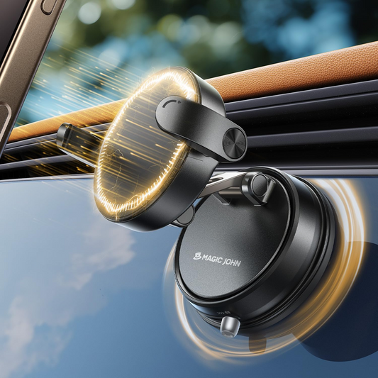 360° Rotating Adjustable Vacuum Magnetic Phone Holder