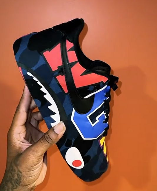 Custom Graffiti Sneakers